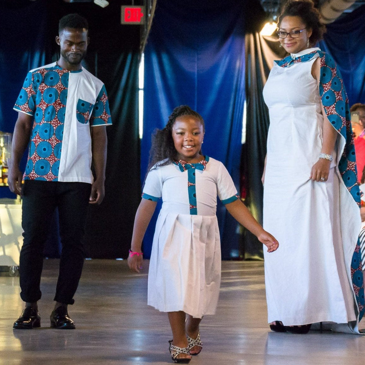 30. Amani(Peace) Dress with Ankara Embellishments