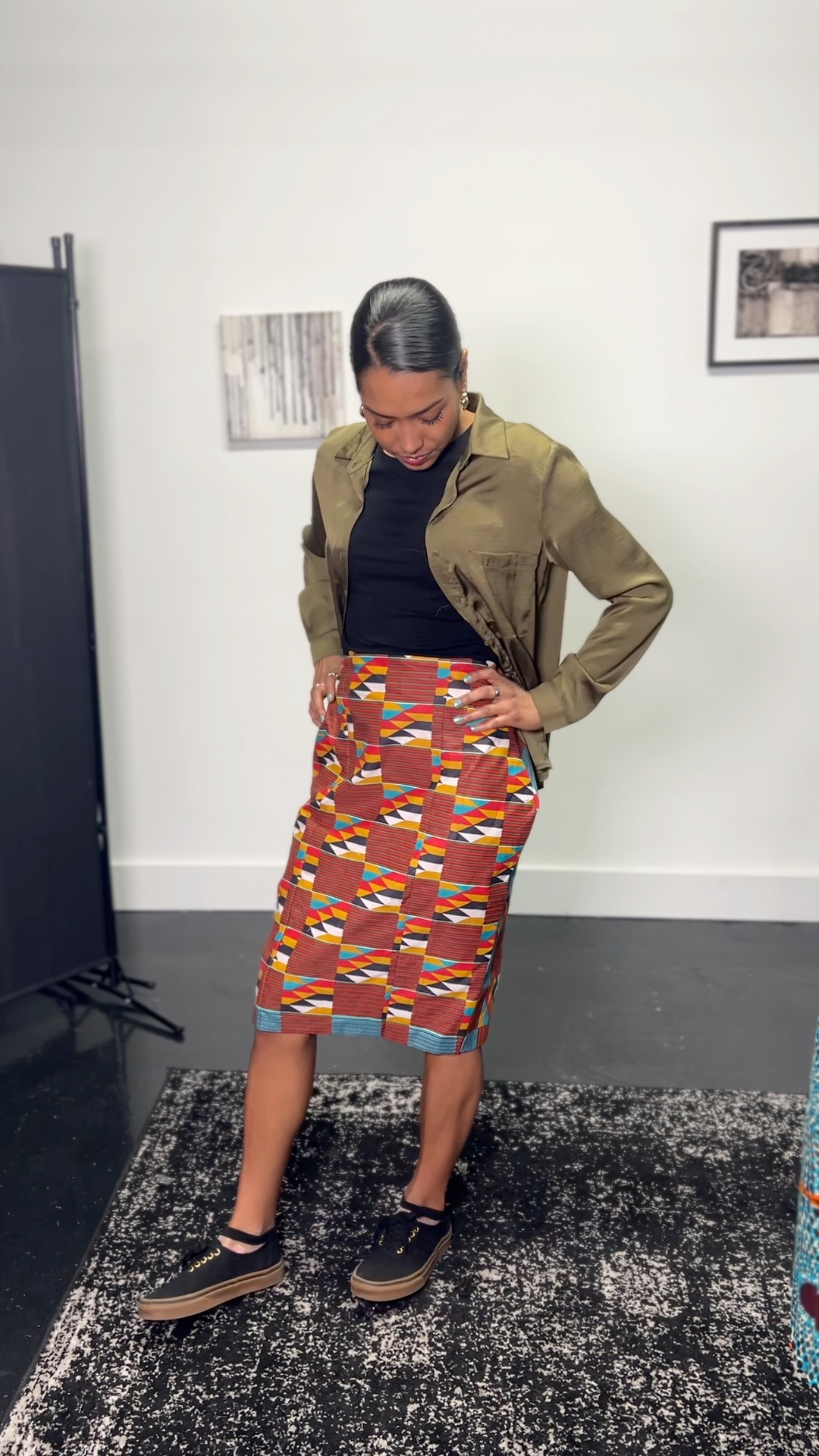 53. Gyidie(Faith) Pencil Skirt