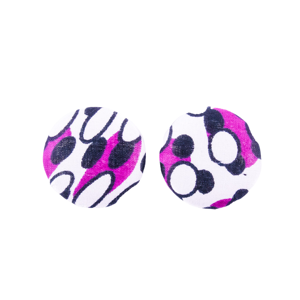 Drea Button Earring