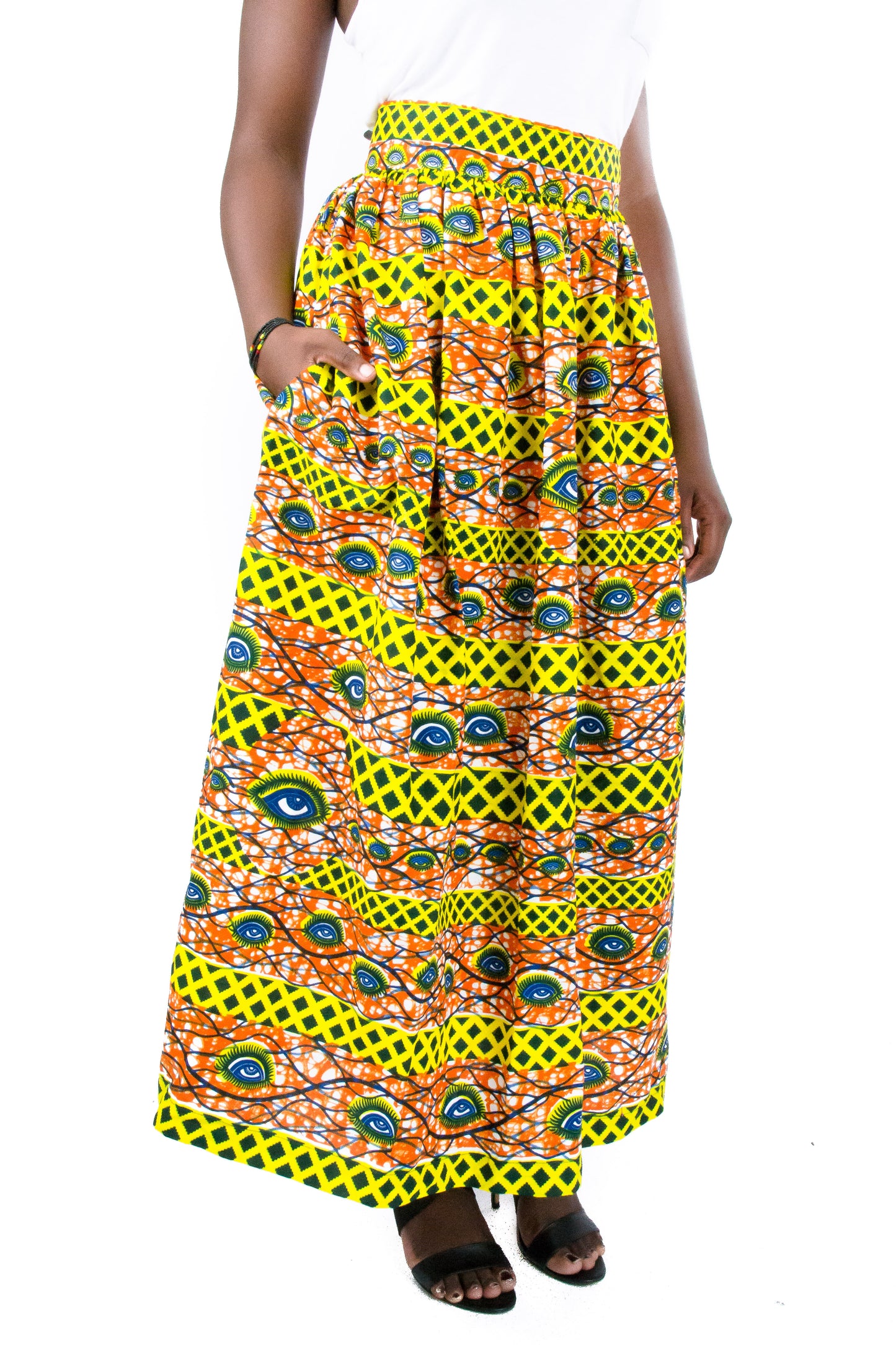 Anigye(Joy) Maxi Skirt with Pocket