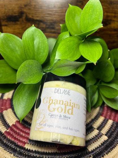 Ghanaian Gold Whipped Shea & Cocoa Body Butter