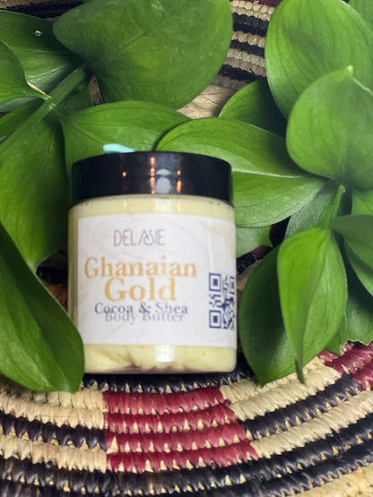 Ghanaian Gold Whipped Shea & Cocoa Body Butter