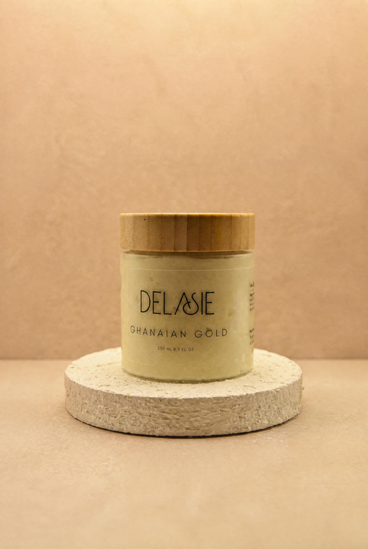 Ivory Ghanaian Gold with Whipped Shea & Cocoa Body Butter